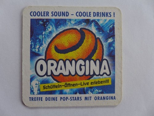 Bierdeckel orangina mit - orangina,