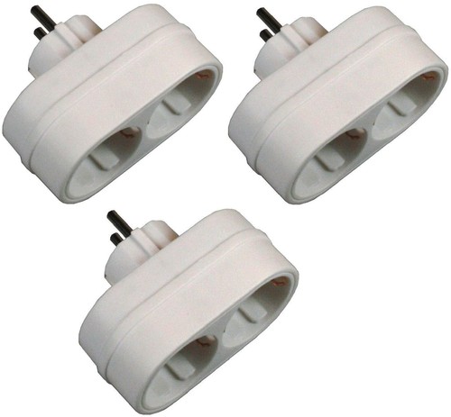 Doppelstecker - 3x,