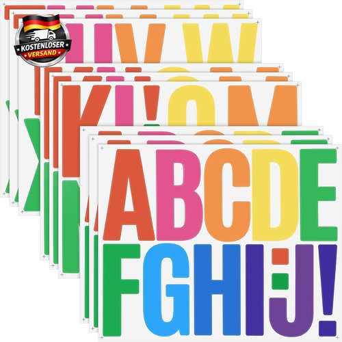 Große buchstaben aufkleber - große,