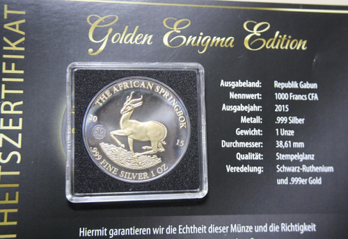 Afrika gabun 1000 - francs, 2015