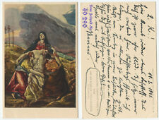 38069 - El Greco: Pieta - Ansichtskarte, datiert 19.2.1941