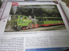 Eisenbahn Chronik N 4/5A 1992 SLM Leichtöl Schmalspur Zahnrad Dampfloks