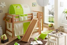 TiCAA Hochbett mit Rutsche