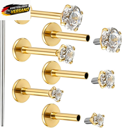 Ohrpiercing 16g helix tragus - ohrpiercing,