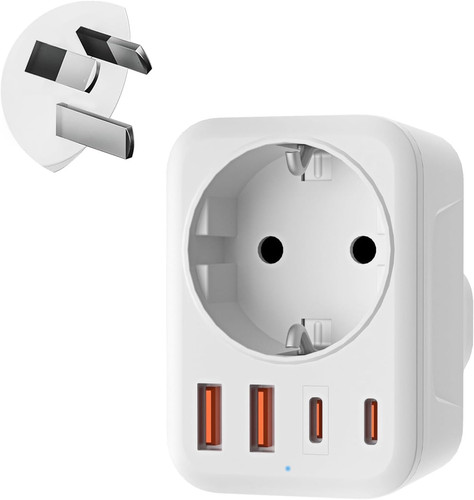 Adapter australien in 1 - australien,, 5