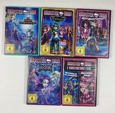 Monster High DVD Sammlung 5 DVDs   6 Filme Set Konvolut