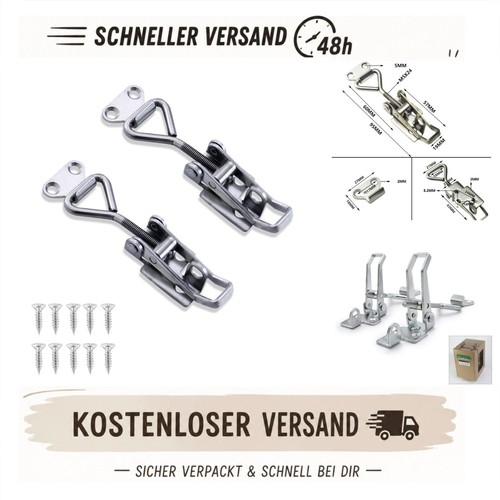 Spannverschluss edelstahl set - spannverschluss,