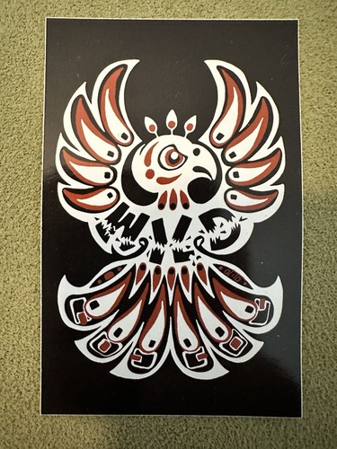 Wild records sticker - wild,