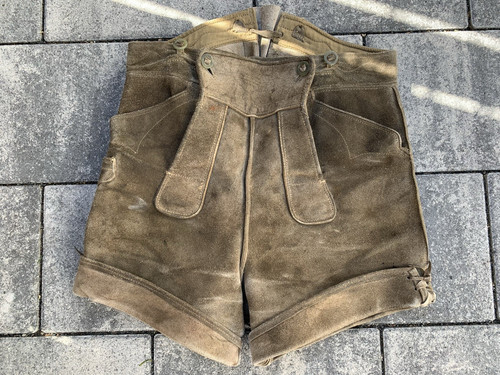 Vintage lederhosen kurze alte - vintage,