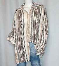 Boho Tunika Bluse Oversized