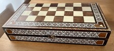 Altes schach backgammon - altes,