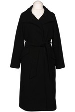 Manguun Mantel Damen Jacke Parka Gr. EU 40 Wolle Schwarz #obrl53h