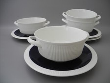 Arzberg 4 Suppentassen mit