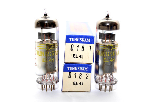 Pair tungsram el41 - of,