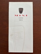 Prospekt / brochure Rover Mini Sprite & Cooper MY 1993