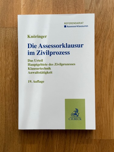 Die assessorklausur - die, im