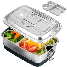 2000ml Edelstahl Lunchbox