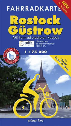 Fahrradkarte rostock güstrow - fahrradkarte,
