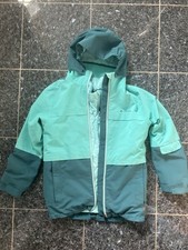 VAUDE Unisex Kids Snow - Jacke 3in1 lii Größe 134/140 Türkis/blaugrün