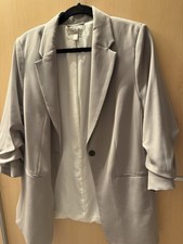 H&M Damen Blazer Gr.M Taupe