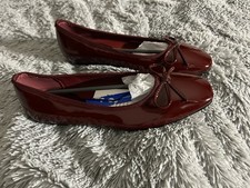 Ballerinas Größe 39 bordeaux