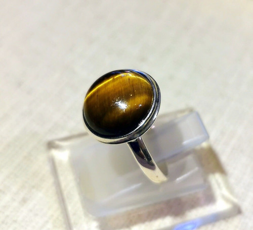 Ring mit tigerauge - ring, 925er