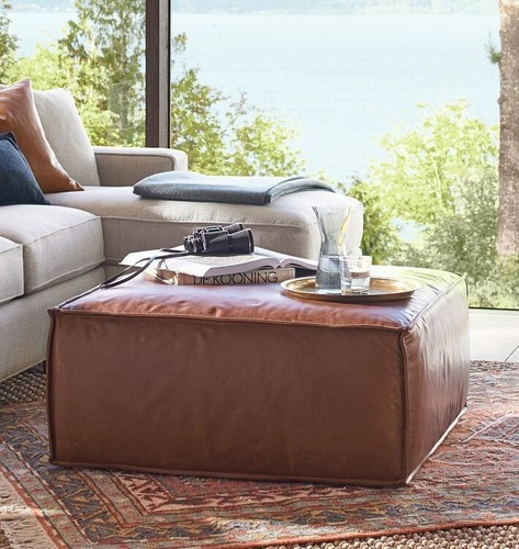 Ottoman zoll boho leder - ottoman, 30