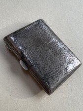 antik kleines Etui Silber 800