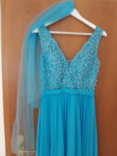 Abendkleid stola - abendkleid,