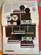 TANDBERG Prospekt ca 1979 Inkl