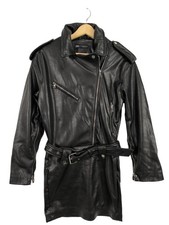 ZARA Kunstlederkleid Damen