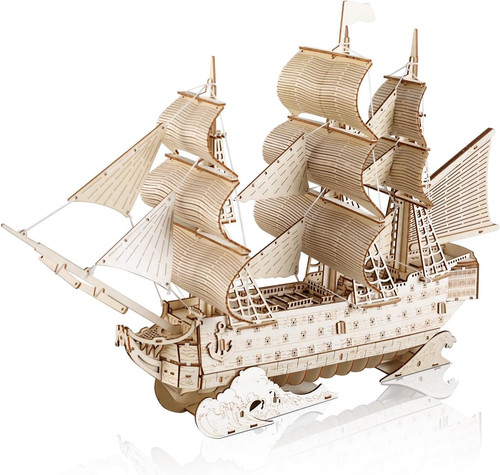 Puzzle schiff holzmodelle - 3d,