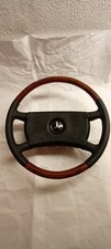 Mercedes Lenkrad W124 E-KL W126 S-KL W201 190er W123 Leder/ Zebrano