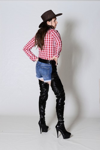 Plateau chap boots overknee - chap,