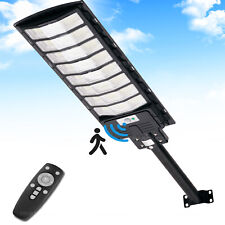 140000LM LED Solar Straßenlampe mit Bewegungsmelder Straßenlaterne Solarleuchte