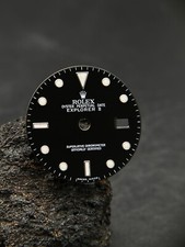 #1146 NEU ROLEX OYSTER PERPETUAL EXPLORER 2 II 16570 SCHWARZ DIAL ZIFFERBLATT