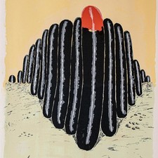 Jörg Immendorff Wir kommen Zeitgenössische Kunst signiert Siebdruck 2001 6/100