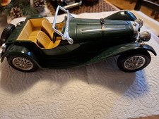 Modellauto Burago, SS 100, 1937, 1:16, Made In Italy, dunkelgrün