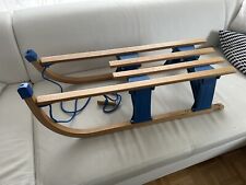 Holz Klapp Schlitten Rodel Klappschlitten Zusammenklappbar guter Zustand