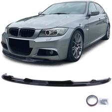 Front Spoiler Lippe Performance Schwarz Glanz für 3er BMW E90 E91 2008-2012