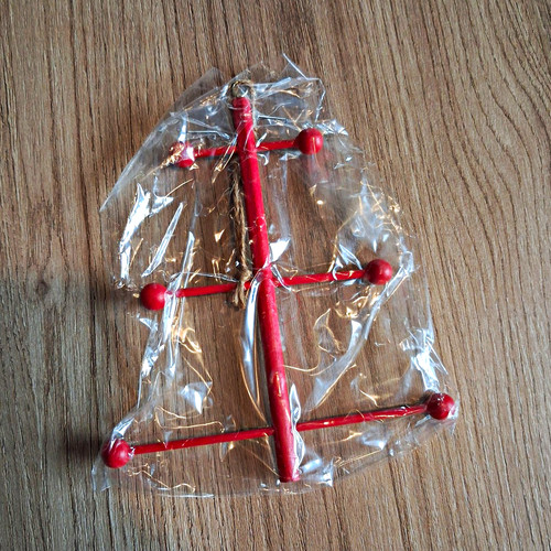 Roter friesenbaum aus holz - aus,
