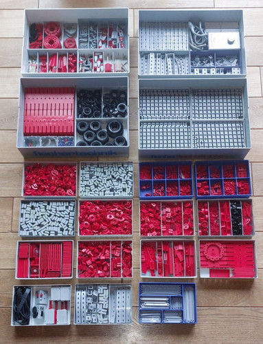 Fischertechnik mega sortiment - fischertechnik,