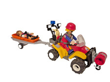PLAYMOBIL Action - 9130 Bergretter Quad, ab 4 Jahren - vollständig
