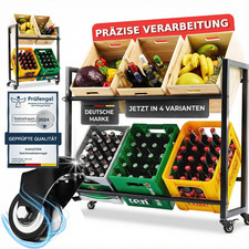 Getränkekistenregal Metall