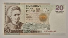 Polen Banknote 20 Zloty 2011 -