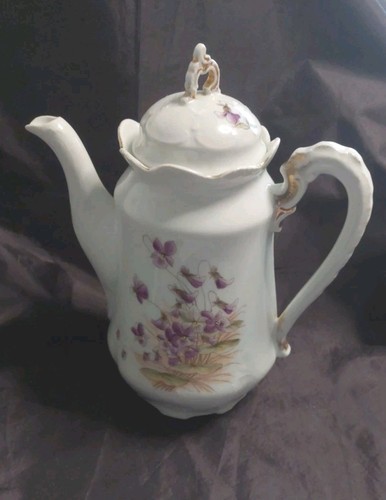 Antike jugendstil kaffeekanne - jugendstil,