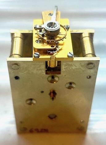 Vintage kutschenuhrwerk - kutschenuhrwerk, &