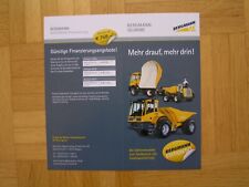 Prospekt Bergmann Kompaktdumper 2090 3009 3012 Muldenkipper Edition 50
