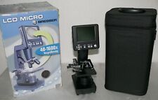 BRESSER LCD Mikroskop 8.9cm 3.5" 50-500x 2000x Digital USB SD Durch & Auflicht