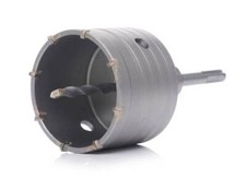 Lochsäge Bohrkrone SDS PLUS Dosenbohrer 30 - 150 mm Ziegel Stein Marmor Beton